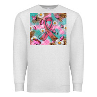 Oatmeal Heather Breast Cancer Ribbon Stethoscope Premium Sweatshirt - Artiststas