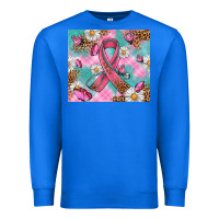True Royal Breast Cancer Ribbon Stethoscope Premium Sweatshirt - Artiststas