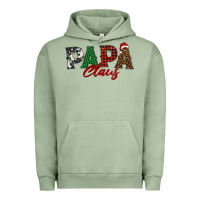 Pigment Oil Green papa claus Urban Hoodie - BarkalooDesign