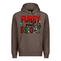 Coffee Furry And Bright Premium Hoodie - FaDigitalArtStudio
