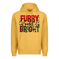 Mustard Furry And Bright Premium Hoodie - FaDigitalArtStudio