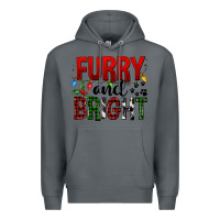 Rock Furry And Bright Premium Hoodie - FaDigitalArtStudio