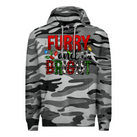 Slate Camo Furry And Bright Premium Hoodie - FaDigitalArtStudio