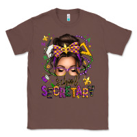 Chestnut mardi gras school secretary caucasian messy bun Classic Tee - texasbilliewilder
