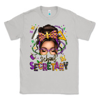 Moon Dust mardi gras school secretary caucasian messy bun Classic Tee - texasbilliewilder