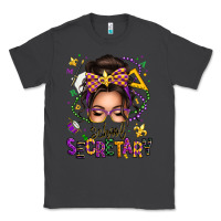 Smoke mardi gras school secretary caucasian messy bun Classic Tee - texasbilliewilder