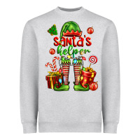 Santa S Helper Heavyweight Sweatshirt | Teevron