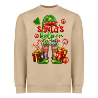 Mushroom santa s helper Heavyweight Sweatshirt - FaDigitalArtStudio