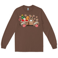 Chestnut christmas gingerbread truck Long Sleeve Tee - CowGirlArtShop