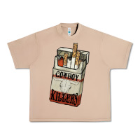Burro Cowboy killers cigarette package Urban Heavy Tee - HowdyJamesFarm