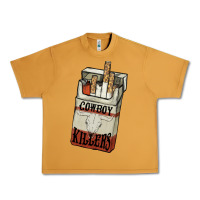Peanut Butter Cowboy killers cigarette package Urban Heavy Tee - HowdyJamesFarm