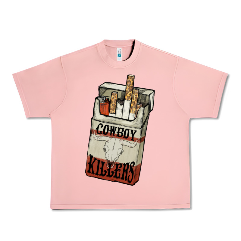 Cowboy Killers Cigarette Package Urban Heavy Tee by HowdyJamesFarm | Teevron