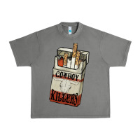 Tornado Cowboy killers cigarette package Urban Heavy Tee - HowdyJamesFarm