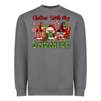 Storm Chillin' With My Gnomies Heavyweight Sweatshirt - FaDigitalArtStudio