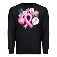 Black Balloons cancer ribbon Premium Sweatshirt - Artiststas