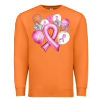 Carrot Balloons cancer ribbon Premium Sweatshirt - Artiststas