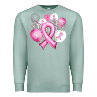 Seafoam Balloons cancer ribbon Premium Sweatshirt - Artiststas