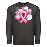 Smoke Balloons cancer ribbon Premium Sweatshirt - Artiststas