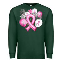 Sports Green Balloons cancer ribbon Premium Sweatshirt - Artiststas