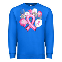 True Royal Balloons cancer ribbon Premium Sweatshirt - Artiststas