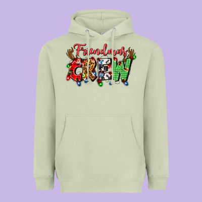 Friendsmas Crew Heavyweight Hoodie Designed By Artiststas