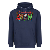 Navy friendsmas crew Heavyweight Hoodie - Artiststas