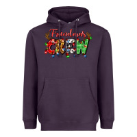 Plum friendsmas crew Heavyweight Hoodie - Artiststas