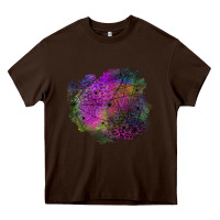 Chocolate Brown halloween spider web for patches Heavy Core Tee - BundleAndBundleShop