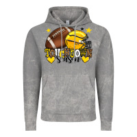 Cloud Rock Touchdown season American Football yellow team Vintage Hoodie - HowdyJamesFarm