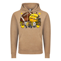 Vintage Coffee Touchdown season American Football yellow team Vintage Hoodie - HowdyJamesFarm