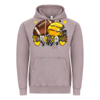 Vintage Zinc Touchdown season American Football yellow team Vintage Hoodie - HowdyJamesFarm