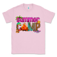 Bubblegum Pink summer camp Classic Tee - NancyCooperArtShop