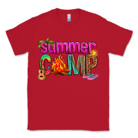 Red summer camp Classic Tee - NancyCooperArtShop