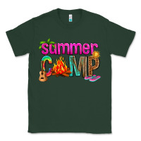 Sports Green summer camp Classic Tee - NancyCooperArtShop