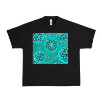Black glitter turquoise Urban Heavy Tee - TumblerDesignByShophia