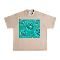 French Oak glitter turquoise Urban Heavy Tee - TumblerDesignByShophia