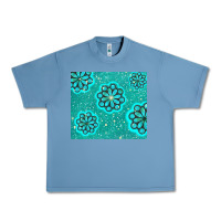 Pebble Blue glitter turquoise Urban Heavy Tee - TumblerDesignByShophia