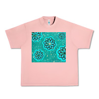 Salmon glitter turquoise Urban Heavy Tee - TumblerDesignByShophia