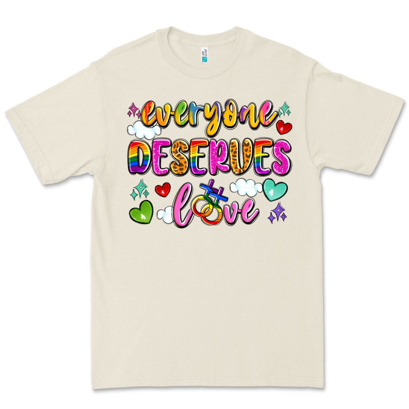 Everyone Deserves Love Premium Tee by Artiststas | Teevron