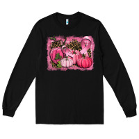 Black cancer pumpkins Long Sleeve Tee - CowGirlArtShop