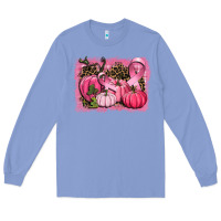 Colony Blue cancer pumpkins Long Sleeve Tee - CowGirlArtShop