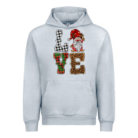 Heather Grey love gnomes Urban Hoodie - BarkalooDesign