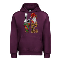 Mauve Wine love gnomes Urban Hoodie - BarkalooDesign