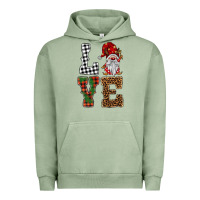 Pigment Oil Green love gnomes Urban Hoodie - BarkalooDesign