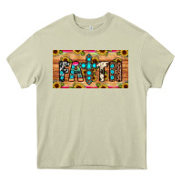 Faith License Plate Heavy Core Tee | Teevron