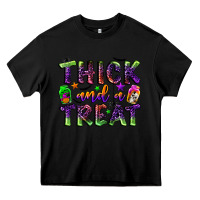 Black thick and a treat Heavy Core Tee - BundleAndBundleShop