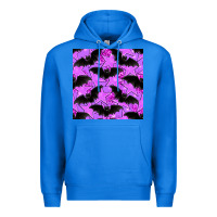 True Royal halloween bat and stars seamless pattern Premium Hoodie - BundleAndBundleShop
