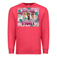 Cardinal Breast Cancer Together Fight Premium Sweatshirt - Artiststas