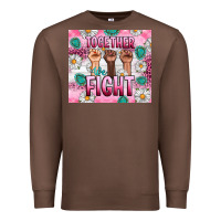 Chestnut Breast Cancer Together Fight Premium Sweatshirt - Artiststas