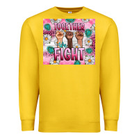 Lemon Breast Cancer Together Fight Premium Sweatshirt - Artiststas